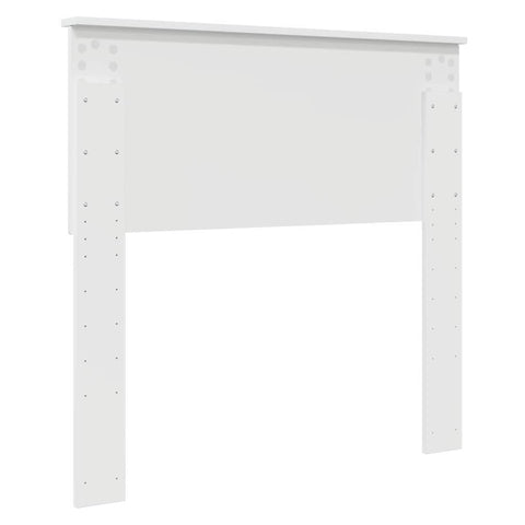 vidaXL Headboard with Headboard Gloss White 90 cm Engineered wood