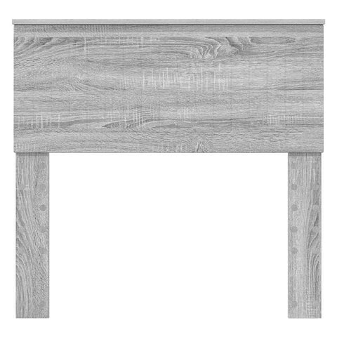 vidaXL Headboard with Headboard Grey Sonoma 90 cm Engineered wood