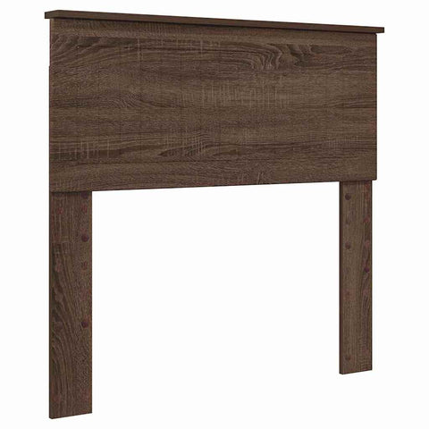 vidaXL Headboard with Headboard Brown Oak 90 cm Engineered wood