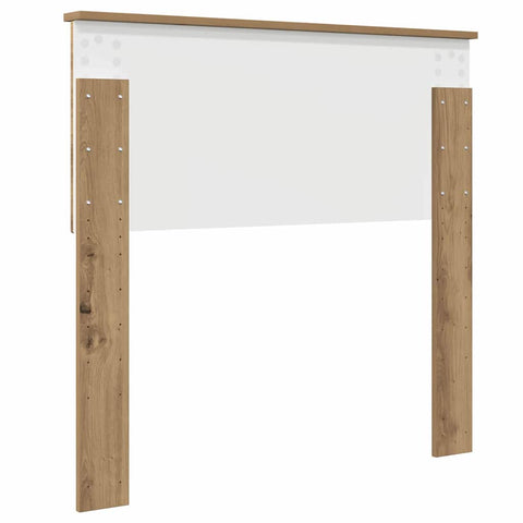 vidaXL Headboard with Headboard Artisan Oak 90 cm Engineered wood