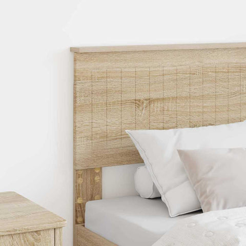 vidaXL Headboard with Headboard Sonoma Oak 80 cm Engineered wood