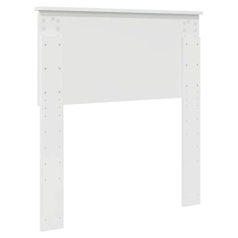 vidaXL Headboard with Headboard Gloss White 80 cm Engineered wood
