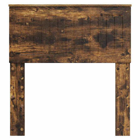 vidaXL Headboard with Headboard Smoked Oak 80 cm Engineered wood