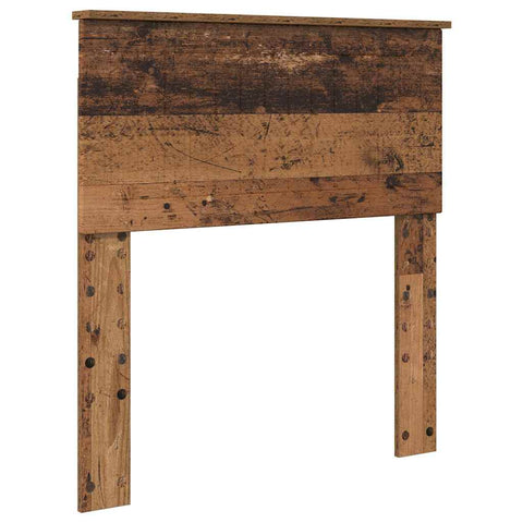 vidaXL Headboard with Headboard Old Wood 80 cm Engineered wood