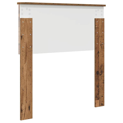 vidaXL Headboard with Headboard Old Wood 80 cm Engineered wood