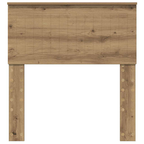 vidaXL Headboard with Headboard Artisan Oak 80 cm Engineered wood