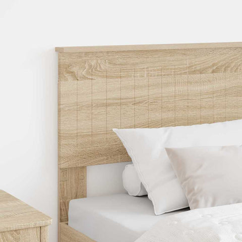 vidaXL Headboard with Headboard Sonoma Oak 75 cm Engineered wood