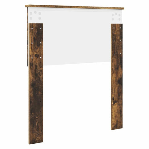vidaXL Headboard with Headboard Smoked Oak 75 cm Engineered wood