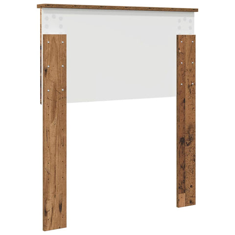 vidaXL Headboard with Headboard Old Wood 75 cm Engineered wood