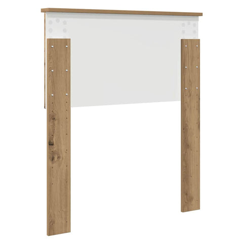 vidaXL Headboard with Headboard Artisan Oak 75 cm Engineered wood
