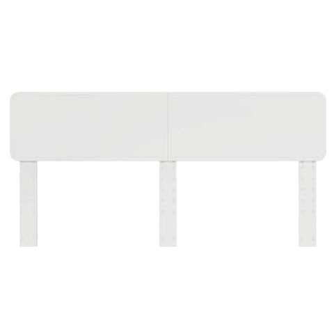 vidaXL Headboard with Headboard White 200 cm Engineered wood