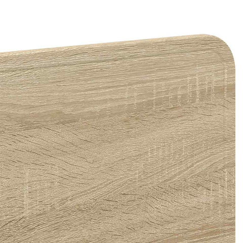 vidaXL Headboard with Headboard Sonoma Oak 200 cm Engineered wood