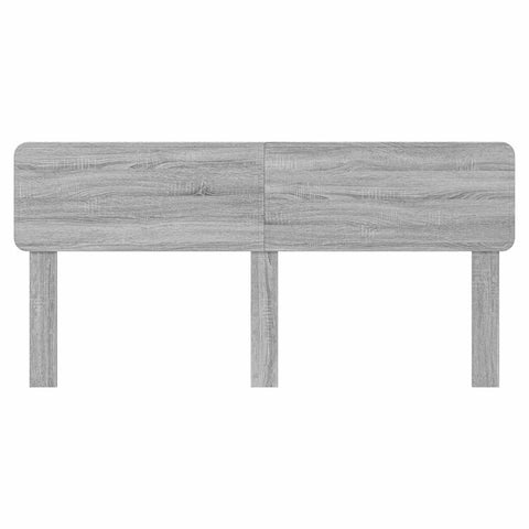vidaXL Headboard with Headboard Grey Sonoma 200 cm Engineered wood