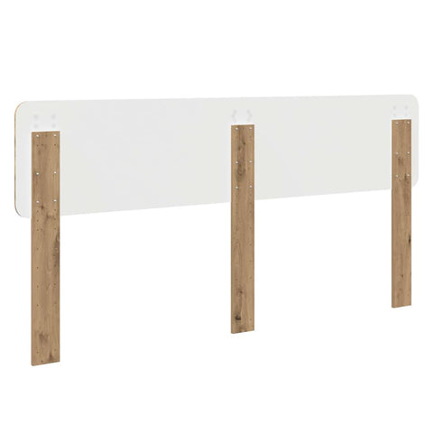vidaXL Headboard with Headboard Artisan Oak 200 cm Engineered wood