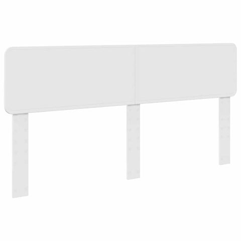 vidaXL Headboard with Headboard Gloss White 180 cm Engineered wood
