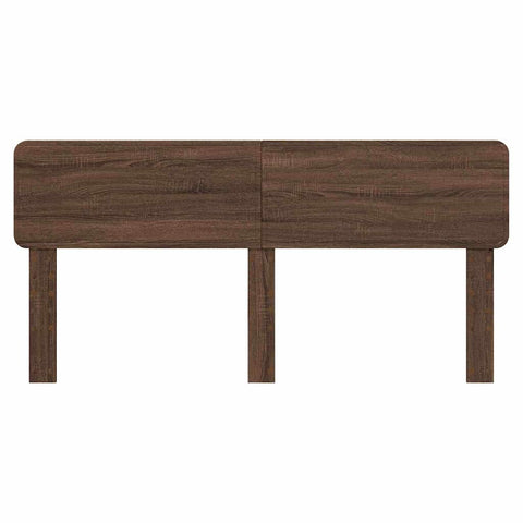 vidaXL Headboard with Headboard Brown Oak 180 cm Engineered wood