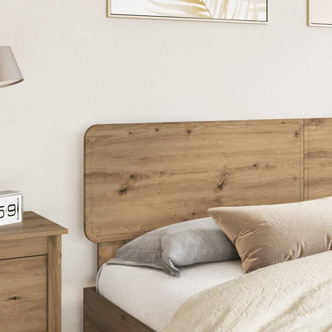 vidaXL Headboard with Headboard Artisan Oak 180 cm Engineered wood