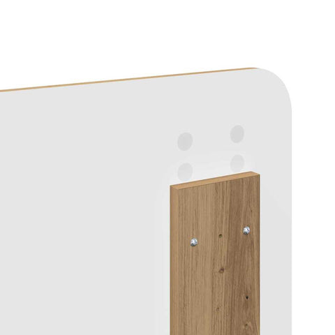 vidaXL Headboard with Headboard Artisan Oak 160 cm Engineered wood