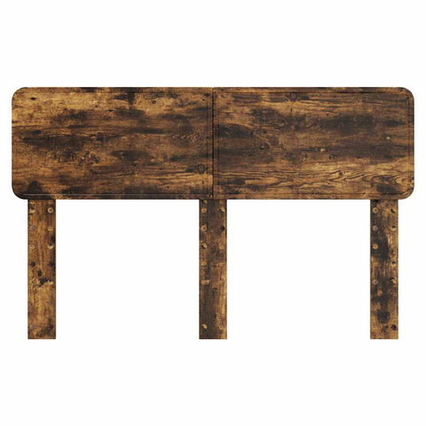 vidaXL Headboard with Headboard Smoked Oak 150 cm Engineered wood