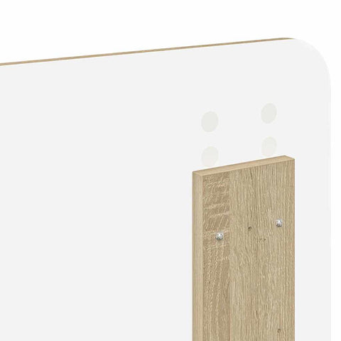 vidaXL Headboard with Headboard Sonoma Oak 140 cm Engineered wood