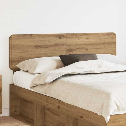 vidaXL Headboard with Headboard Artisan Oak 140 cm Engineered wood