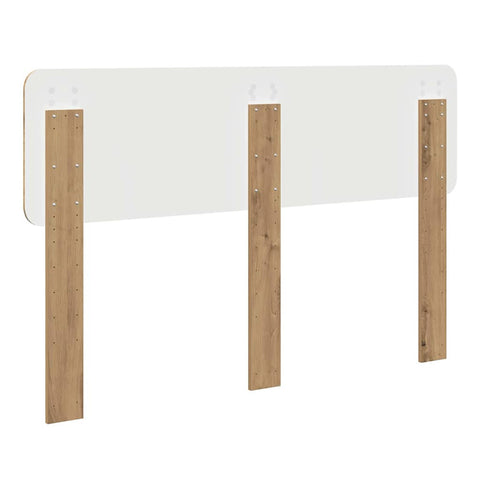 vidaXL Headboard with Headboard Artisan Oak 140 cm Engineered wood