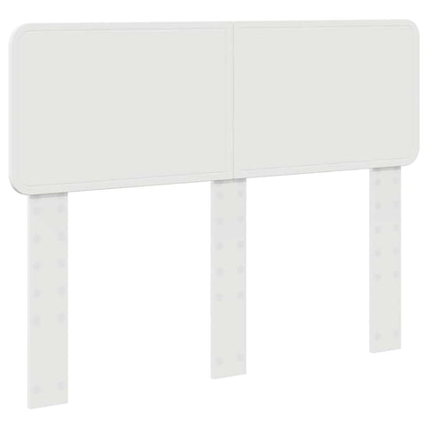 vidaXL Headboard with Headboard White 135 cm Engineered wood