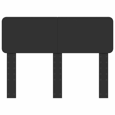 vidaXL Headboard with Headboard Black Oak 135 cm Engineered wood