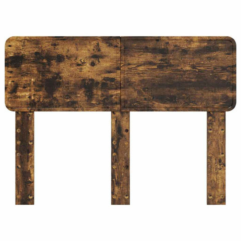 vidaXL Headboard with Headboard Smoked Oak 135 cm Engineered wood