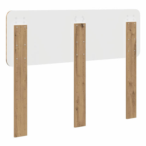 vidaXL Headboard with Headboard Artisan Oak 135 cm Engineered wood