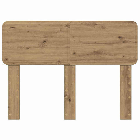 vidaXL Headboard with Headboard Artisan Oak 120 cm Engineered wood