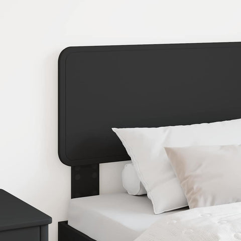 vidaXL Headboard with Headboard Black Oak 100 cm Engineered wood