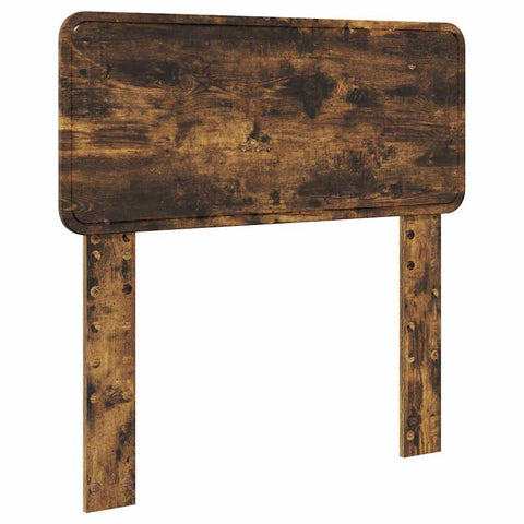 vidaXL Headboard with Headboard Smoked Oak 100 cm Engineered wood