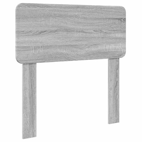 vidaXL Headboard with Headboard Grey Sonoma 100 cm Engineered wood
