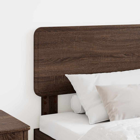 vidaXL Headboard with Headboard Brown Oak 100 cm Engineered wood