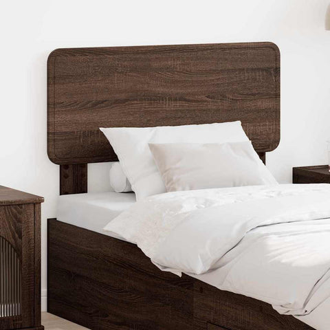 vidaXL Headboard with Headboard Brown Oak 100 cm Engineered wood