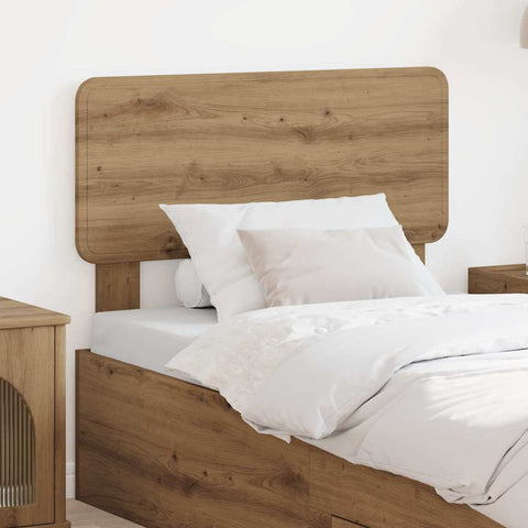 vidaXL Headboard with Headboard Artisan Oak 100 cm Engineered wood