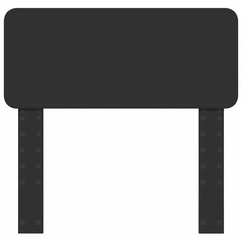 vidaXL Headboard with Headboard Black Oak 90 cm Engineered wood