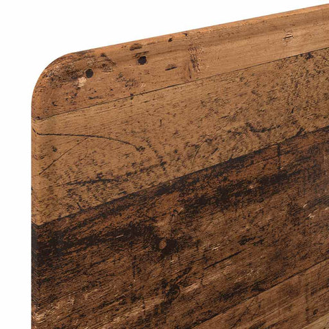 vidaXL Headboard with Headboard Old Wood 90 cm Engineered wood