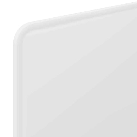 vidaXL Headboard with Headboard White 80 cm Engineered wood