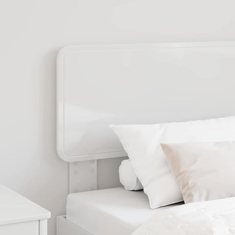 vidaXL Headboard with Headboard Gloss White 80 cm Engineered wood