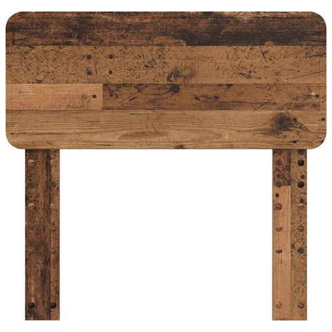 vidaXL Headboard with Headboard Old Wood 80 cm Engineered wood