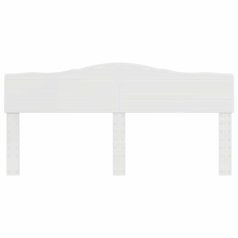 vidaXL Headboard with Headboard White 200 cm Engineered wood