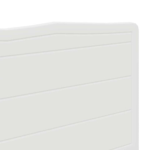 vidaXL Headboard with Headboard Gloss White 180 cm Engineered wood