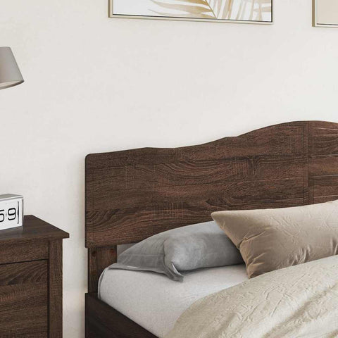vidaXL Headboard with Headboard Brown Oak 180 cm Engineered wood
