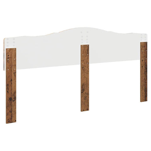 vidaXL Headboard with Headboard Old Wood 180 cm Engineered wood
