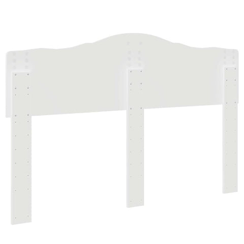 vidaXL Headboard with Headboard Gloss White 160 cm Engineered wood
