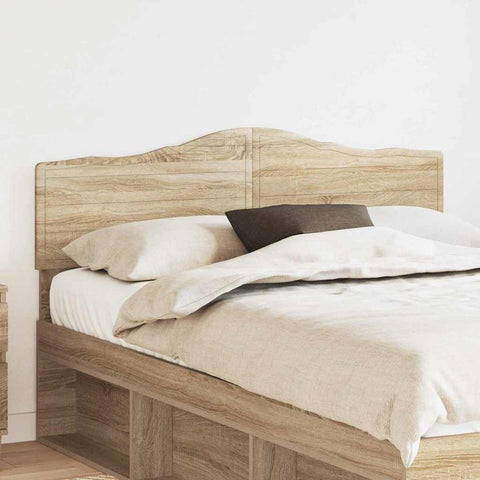 vidaXL Headboard with Headboard Sonoma Oak 150 cm Engineered wood