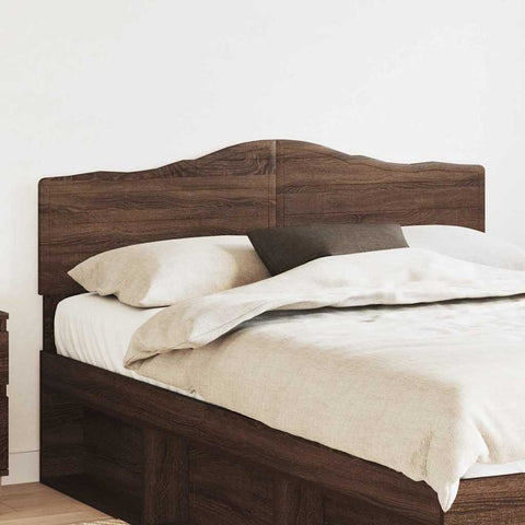 vidaXL Headboard with Headboard Brown Oak 150 cm Engineered wood