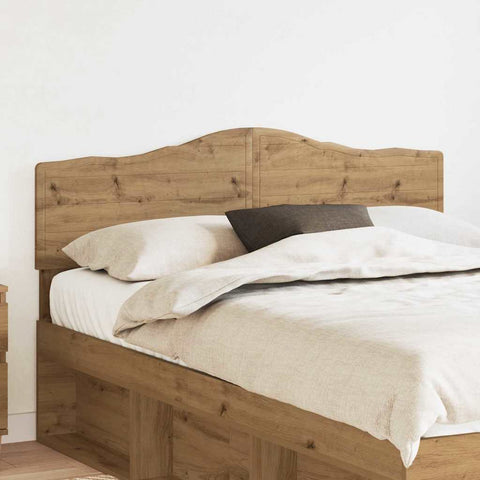 vidaXL Headboard with Headboard Artisan Oak 150 cm Engineered wood
